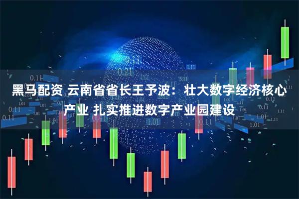 黑马配资 云南省省长王予波：壮大数字经济核心产业 扎实推进数字产业园建设